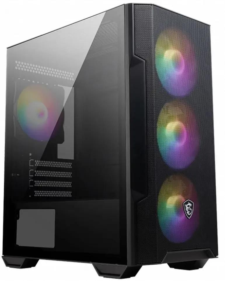 Корпус mATX MSI MAG Forge M100R, Mini-Tower, без БП,  черный [306-7g20r21-809]